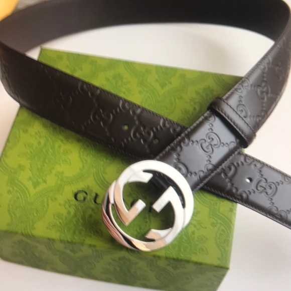 Gucci black leather Earrings - Picture 1 of 5